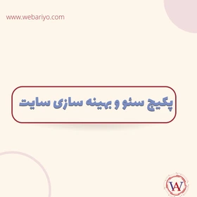 پکیج سئو و بهینه سازی - سایت وردپرسی