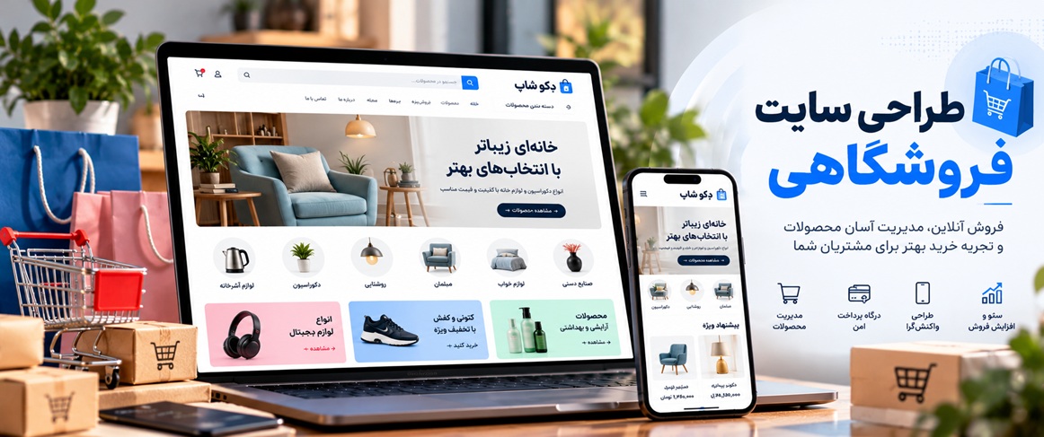 طراحی سایت فروشگاهی